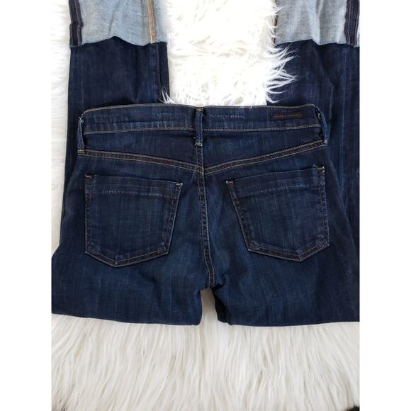Citizens of Humanity Dani Cropped Straight Leg Denim Jeans 26 - Picture 4 of 11